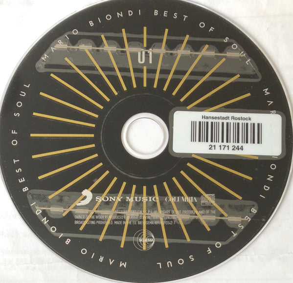 Mario Biondi : Best Of Soul (2xCD, Comp)