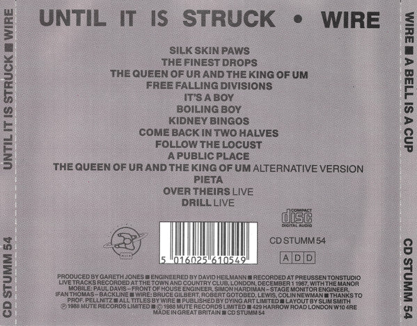 Wire : A Bell Is A Cup Until It Is Struck (CD, Album)