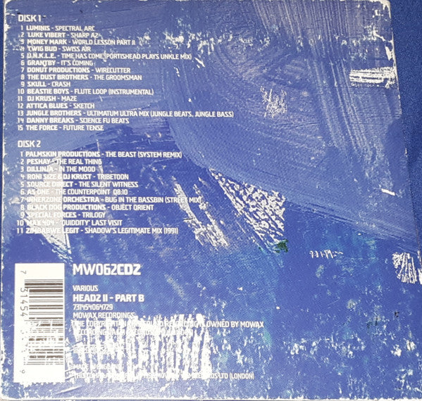 Various : Headz 2B (2xCD, Comp)