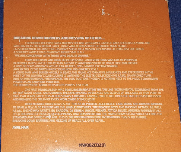 Various : Headz 2B (2xCD, Comp)