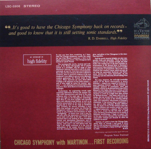 Jean Martinon, Chicago Symphony Orchestra : The Complete Recordings (9xCD, Album, RE, RM + CD, Comp, RM + Box, Comp)