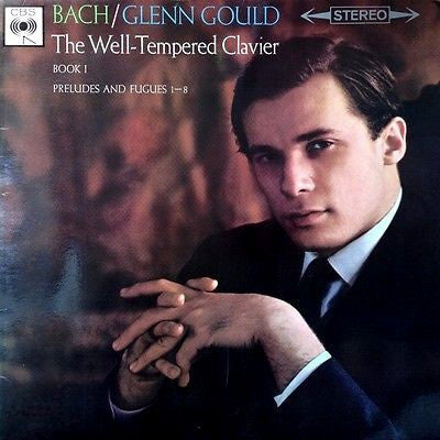 Bach* / Glenn Gould : The Well-Tempered Clavier, Book I, Preludes And Fugues 1-8 (LP)