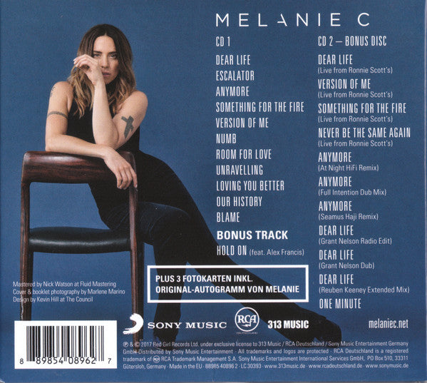 Melanie C : Version Of Me (2xCD, Album, Dlx, Ltd)
