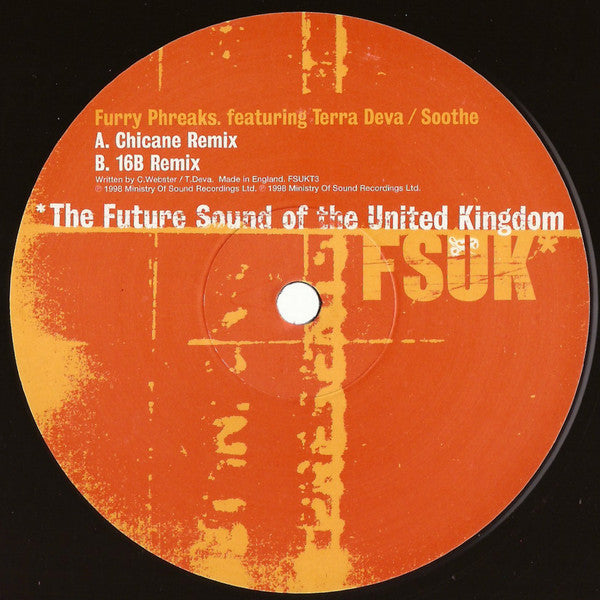 Furry Phreaks Featuring Terra Deva : Soothe Part One (12&quot;)