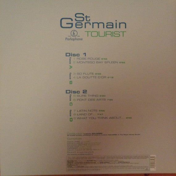 St Germain : Tourist (2xLP, Album, Ltd, RE, Cle)