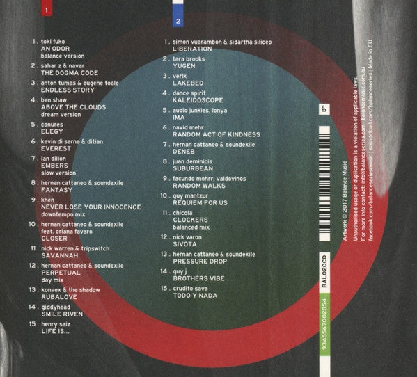 Hernan Cattaneo* : Balance Presents Sudbeat (2xCD, Comp, Mixed)