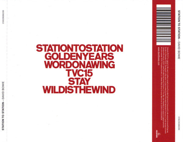 David Bowie : Station To Station (CD, Album, RE, RM)