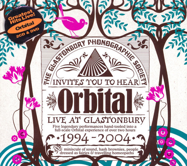 Orbital : Live At Glastonbury 1994 - 2004 (2xCD, Album + DVD-V, NTSC, PCM)