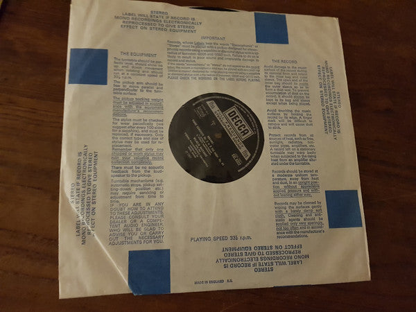 Brahms*, Vienna Philharmonic*, Böhm*, Backhaus* : Piano Concerto No.2 (LP, RE, RP, ED4)