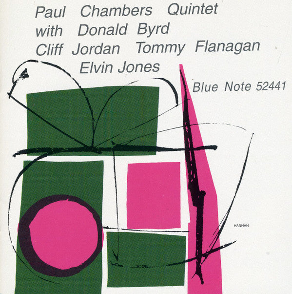 Paul Chambers Quintet With Donald Byrd, Cliff Jordan*, Tommy Flanagan, Elvin Jones : Paul Chambers Quintet (CD, Album, Ltd, RE)