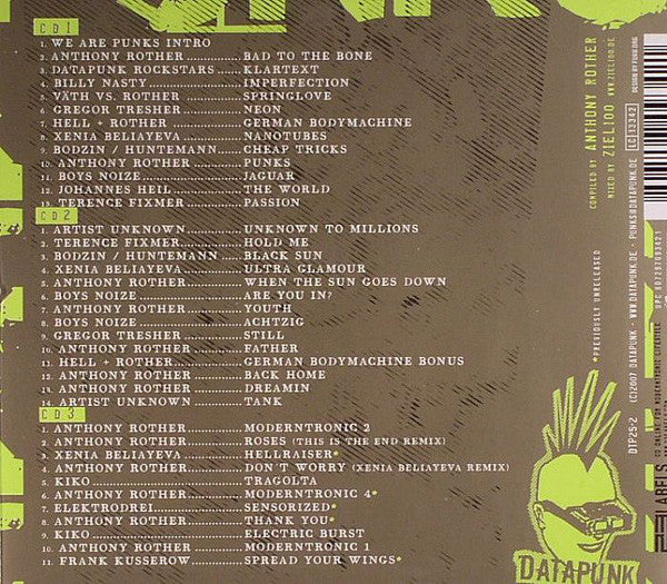 Anthony Rother : We Are Punks (3xCD, Comp, Mixed)