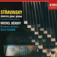 Stravinsky*, Michel Béroff, Orchestre De Paris, Seiji Ozawa : Oeuvres Pour Piano = Piano Works = Klavierwerke (2xCD, Comp, RE)