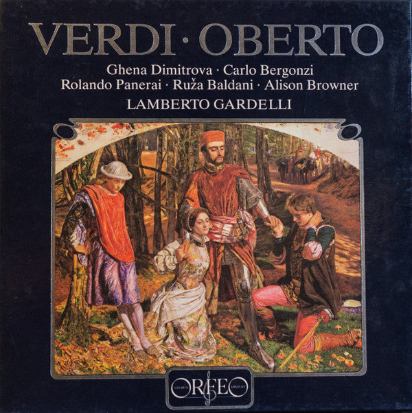 Verdi*  -  Ghena Dimitrova, Carlo Bergonzi, Rolando Panerai, Ruža Baldani, Alison Browner, Lamberto Gardelli : Oberto (3xLP, Album + Box)