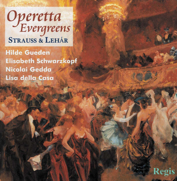 Johann Strauss Jr., Franz Lehár : Operetta Evergreens (CD, Album)