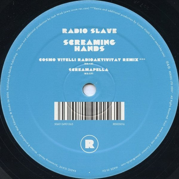 Radio Slave : Screaming Hands (12&quot;)