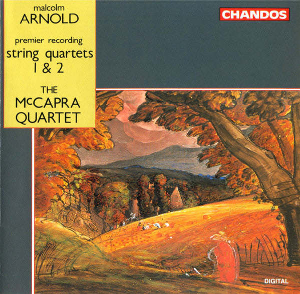 Malcolm Arnold, The McCapra Quartet : String Quartets 1 &amp; 2 (CD, Album)