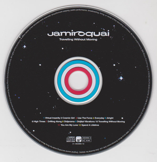 Jamiroquai : Travelling Without Moving (CD, Album, RE, Dig)