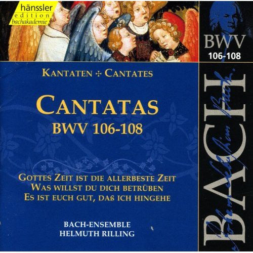 Bachcollegium Stuttgart, Helmuth Rilling : Cantatas BWV 106-108 (CD, Album, RM)