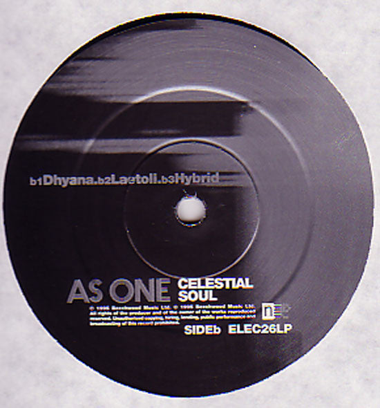 As One : Celestial Soul (2xLP, Album)