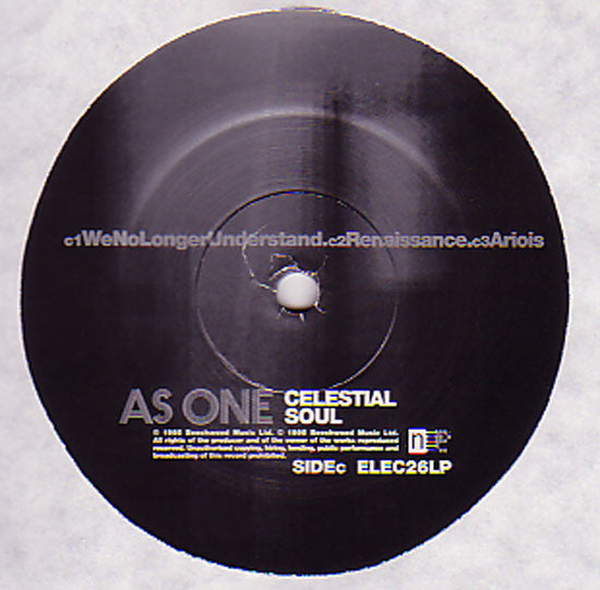 As One : Celestial Soul (2xLP, Album)