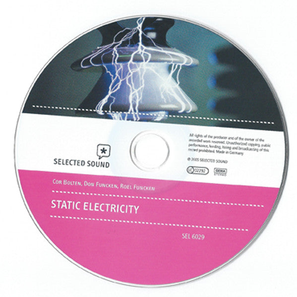 Cor Bolten, Don Funcken &amp; Roel Funcken : Static Electricity (CD, Album)