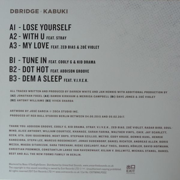 D-Bridge &amp; Kabuki : dBridge &amp; Kabuki Present &#39;New Forms Season 1&#39; (12&quot;, MiniAlbum)