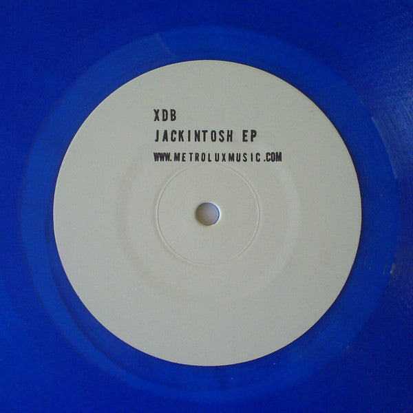 XDB : Jackintosh EP (12&quot;, EP, Ltd, W/Lbl, Blu)