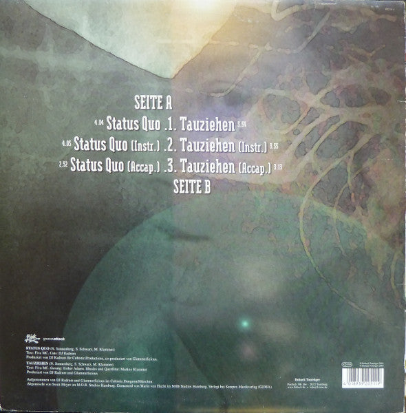 Fiva MC &amp; DJ Radrum : Status Quo (12&quot;, Single)