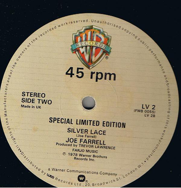 Joe Farrell : Night Dancing (12&quot;, Single, Ltd, S/Edition)