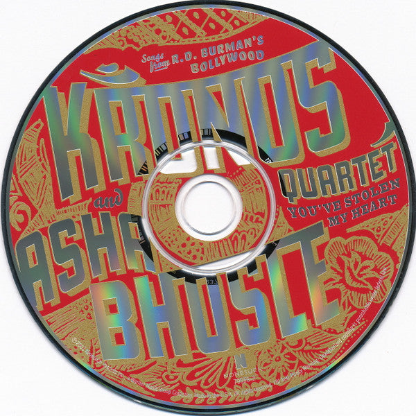 Kronos Quartet with Asha Bhosle : You&#39;ve Stolen My Heart: Songs From R.D. Burman&#39;s Bollywood (CD, Album)