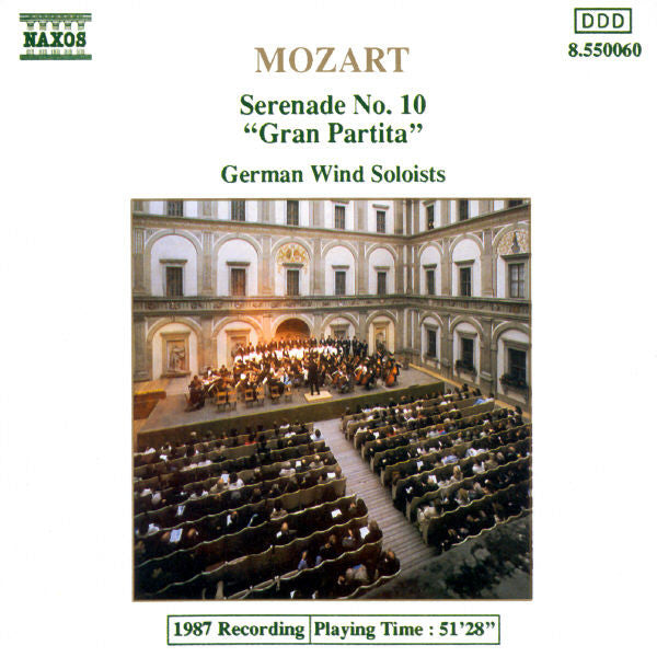 Mozart*, German Wind Soloists* : Serenade No. 10 &quot;Gran Partita&quot; (CD, Album)