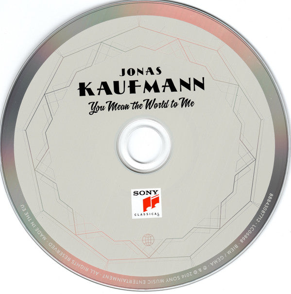 Jonas Kaufmann : You Mean The World To Me (CD, Album)