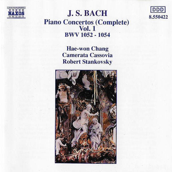 Johann Sebastian Bach, Hae-won Chang, Camerata Cassovia, Robert Stankovsky : Piano Concertos (Complete) Vol. 1 BWV 1052 - 1054 (CD, Album)