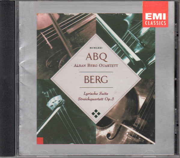 ABQ*, Berg* : Lyrische Suite / Streichquartett Op. 3 (CD, Album)