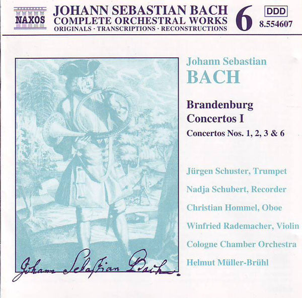 Johann Sebastian Bach - Kölner Kammerorchester, Helmut Müller-Brühl : Brandenburg Concertos I (CD)