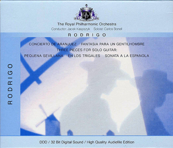 Joaquín Rodrigo - The Royal Philharmonic Orchestra, Jacek Kaspszyk, Carlos Bonell : Concierto De Aranjuez / Fantasia Para Un Gentilhombre / Three Pieces For Solo Guitar: Pequeña Sevillana - En Los Trigales - Sonata A La Espanola (CD)