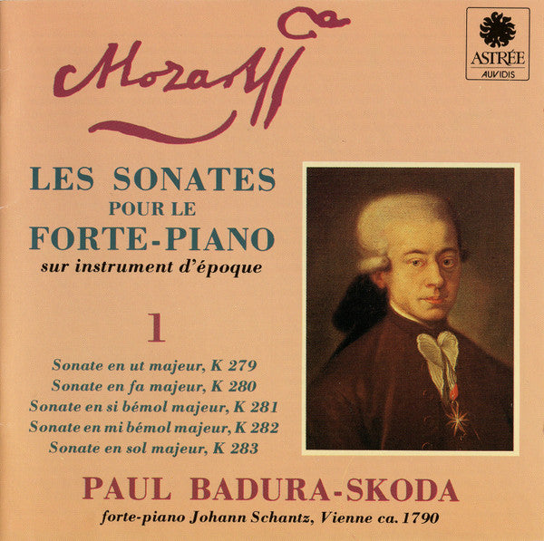Mozart*, Paul Badura-Skoda : Les Sonates Pour Le Forte-Piano 1 (CD, Album)