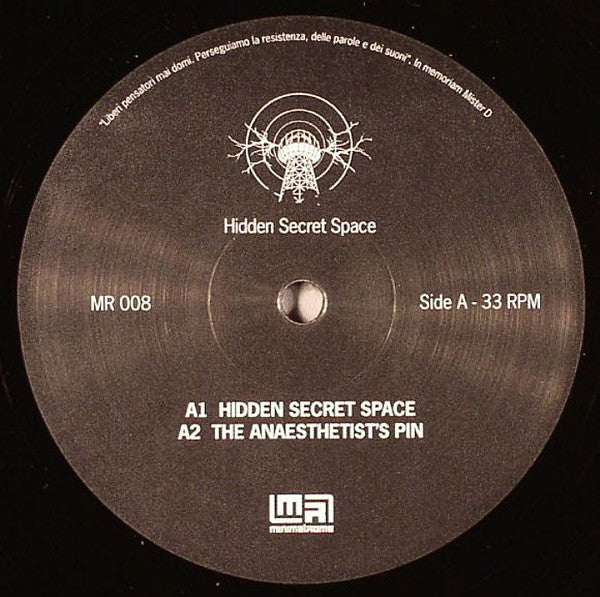 Teslasonic : Hidden Secret Space (12&quot;)
