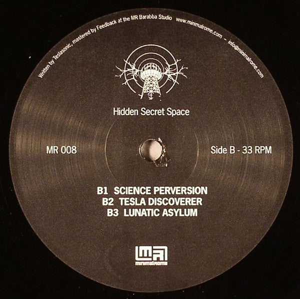 Teslasonic : Hidden Secret Space (12&quot;)