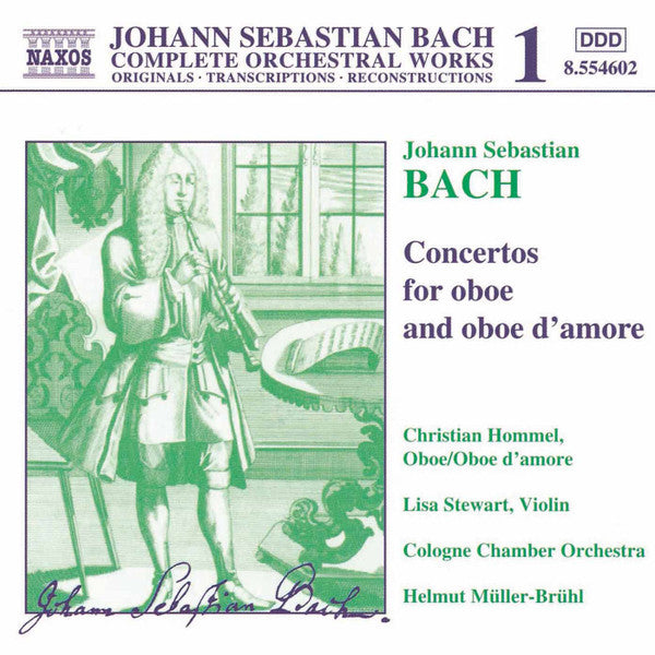 Johann Sebastian Bach - Christian Hommel, Lisa Stewart (2), Kölner Kammerorchester, Helmut Müller-Brühl : Concertos For Oboe And Oboe D&#39;amore (CD)