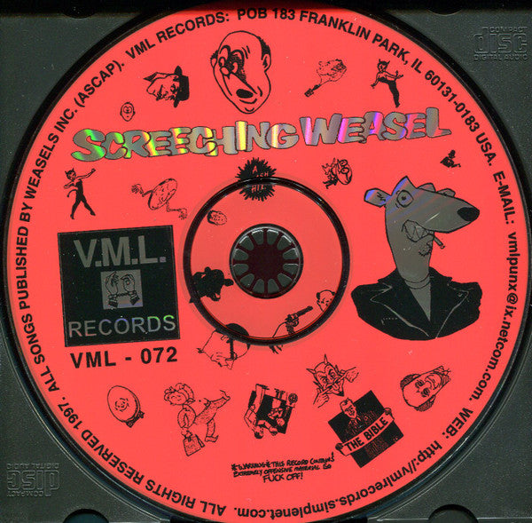 Screeching Weasel : Screeching Weasel (CD, Album, RE)