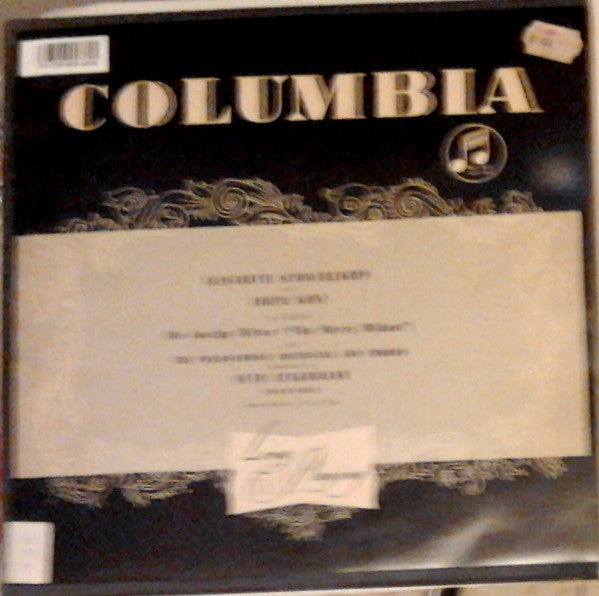 Franz Lehár • Elisabeth Schwarzkopf • Erich Kunz • Philharmonia Orchestra And Chorus* Conducted By Otto Ackermann : Die Lustige Witwe (2xLP, Album, Mono)