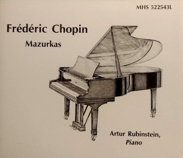 Arthur Rubinstein, Frédéric Chopin : Mazurkas (2xCD, RM)