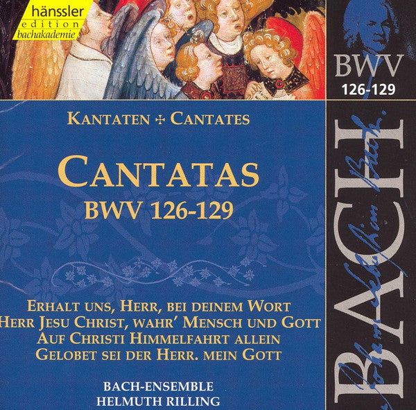 Johann Sebastian Bach / Bach-Ensemble, Helmuth Rilling : Cantatas BWV 126-129 (CD, Album, RE)