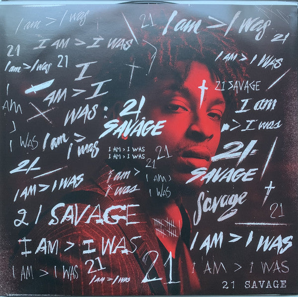 21 Savage : I Am &gt; I Was (2xLP, Album)