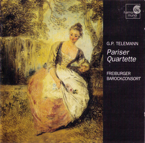 G. P. Telemann* - Freiburger Barockconsort* : Pariser Quartette (CD, Album)