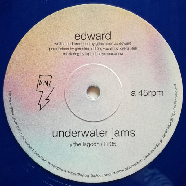 Edward : Underwater Jams (12&quot;, EP, Blu)