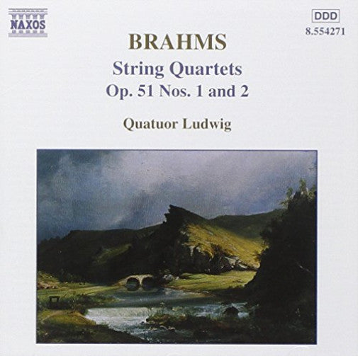Brahms*, Quatuor Ludwig : String Quartets Op. 51 Nos. 1 and 2 (CD, Album)