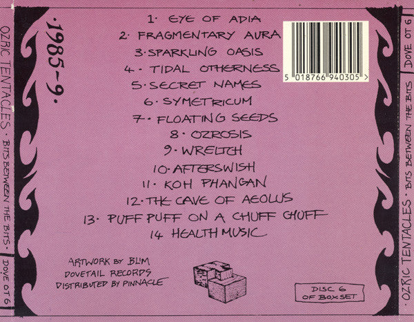 Ozric Tentacles : The Bits Between The Bits (CD, Album)