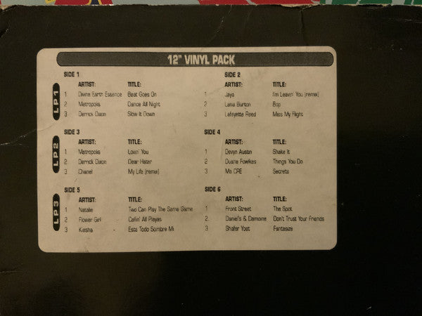 Various : Urban Street Anthems Volume 01 (3x12&quot;, Comp, Ltd, W/Lbl)